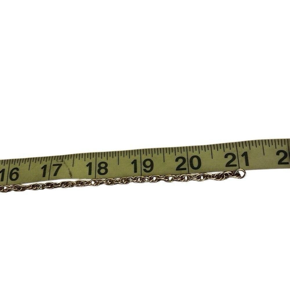 Vintage 18K 750 Gold Virgin Mary Madonna Pendant Charm Italy with Chain & Box 5g - Picture 14 of 14